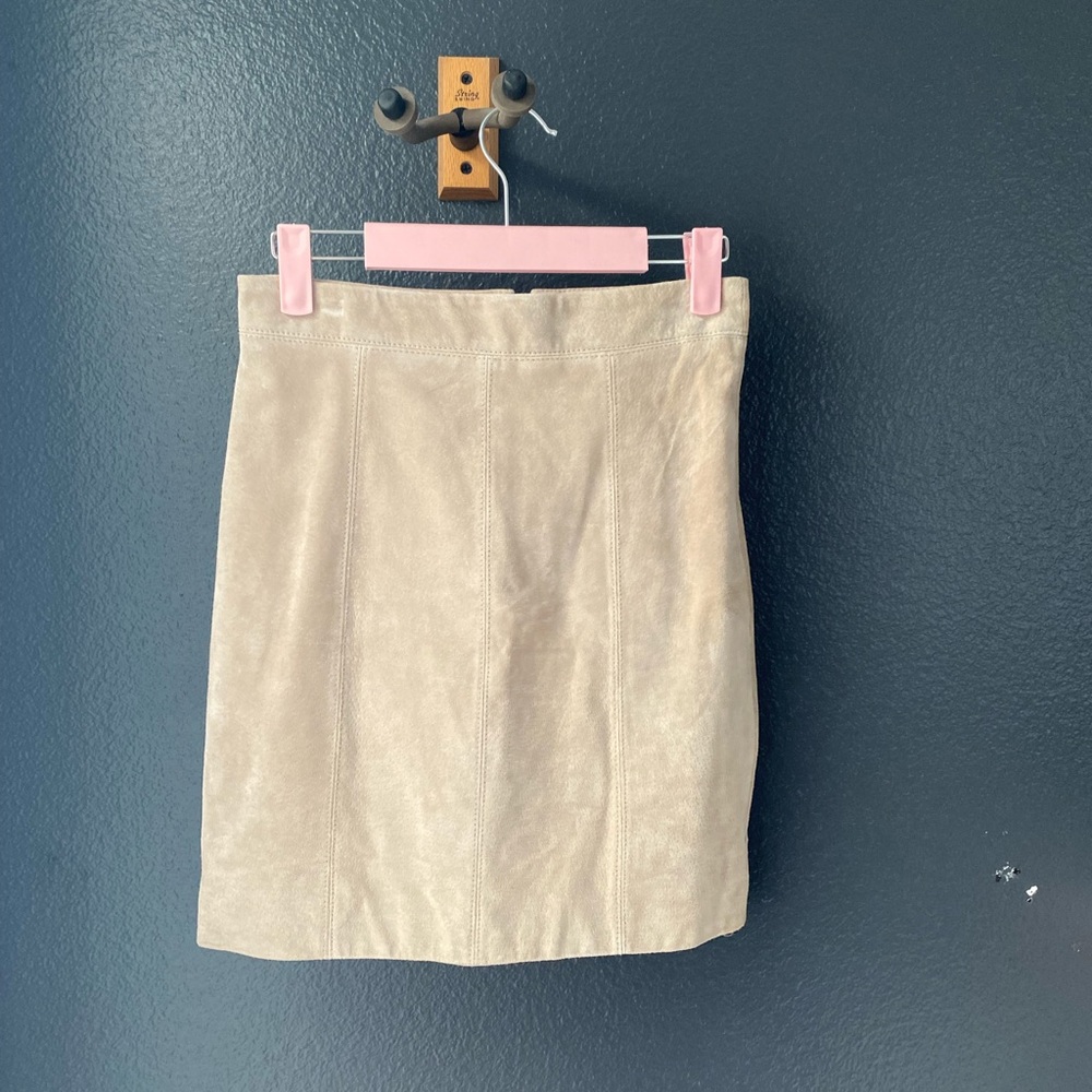 Bardot 100% Suade Skirt NWT